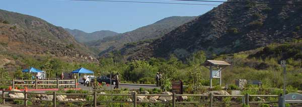 Sara Wan Trailhead at Corral Canyon
