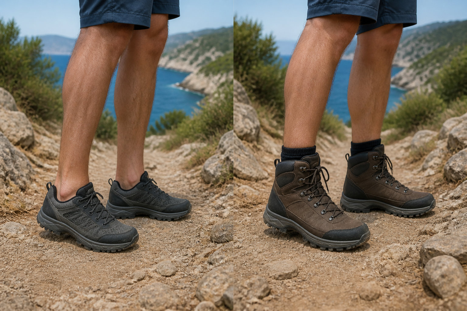 Matching boot profiles to specific terrain