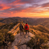 Hiking the Mishe Mokwa trail to Sandstone Peak