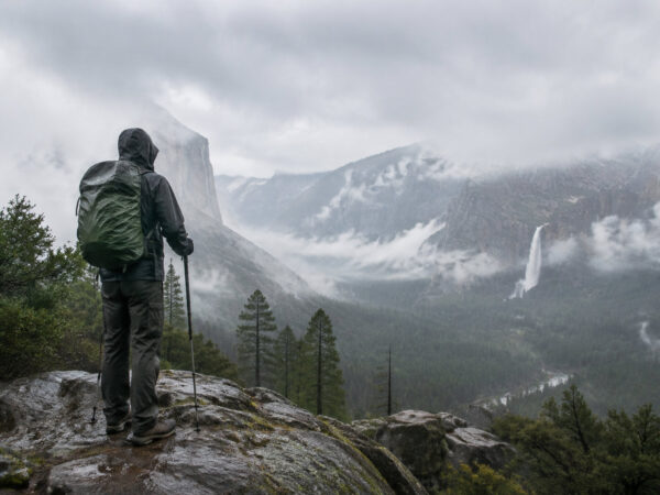 Essential gear for hiking in the rain in California