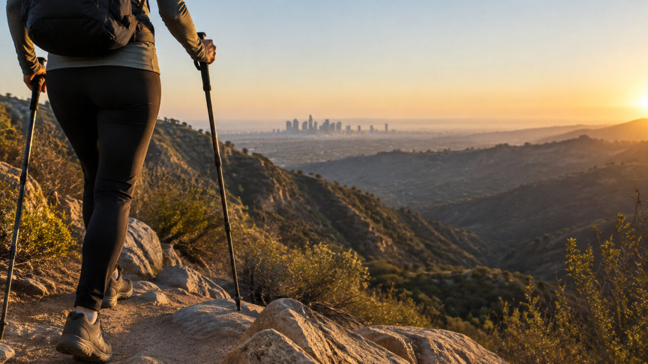 Top trekking poles for conquering LA’s steep canyons
