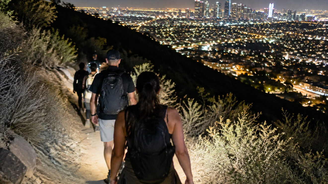 Safe and scenic spots for night hiking in Los Angeles