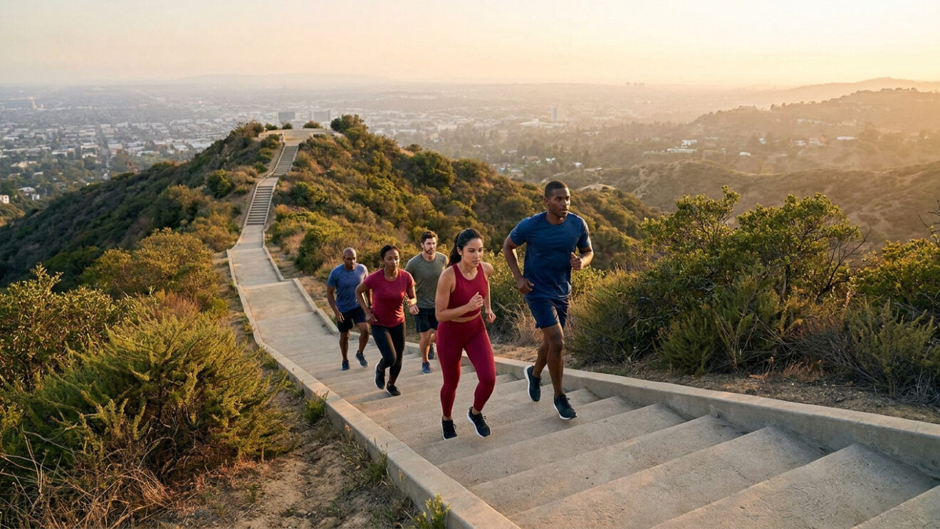 Mastering the Culver City stairs for hiking fitness