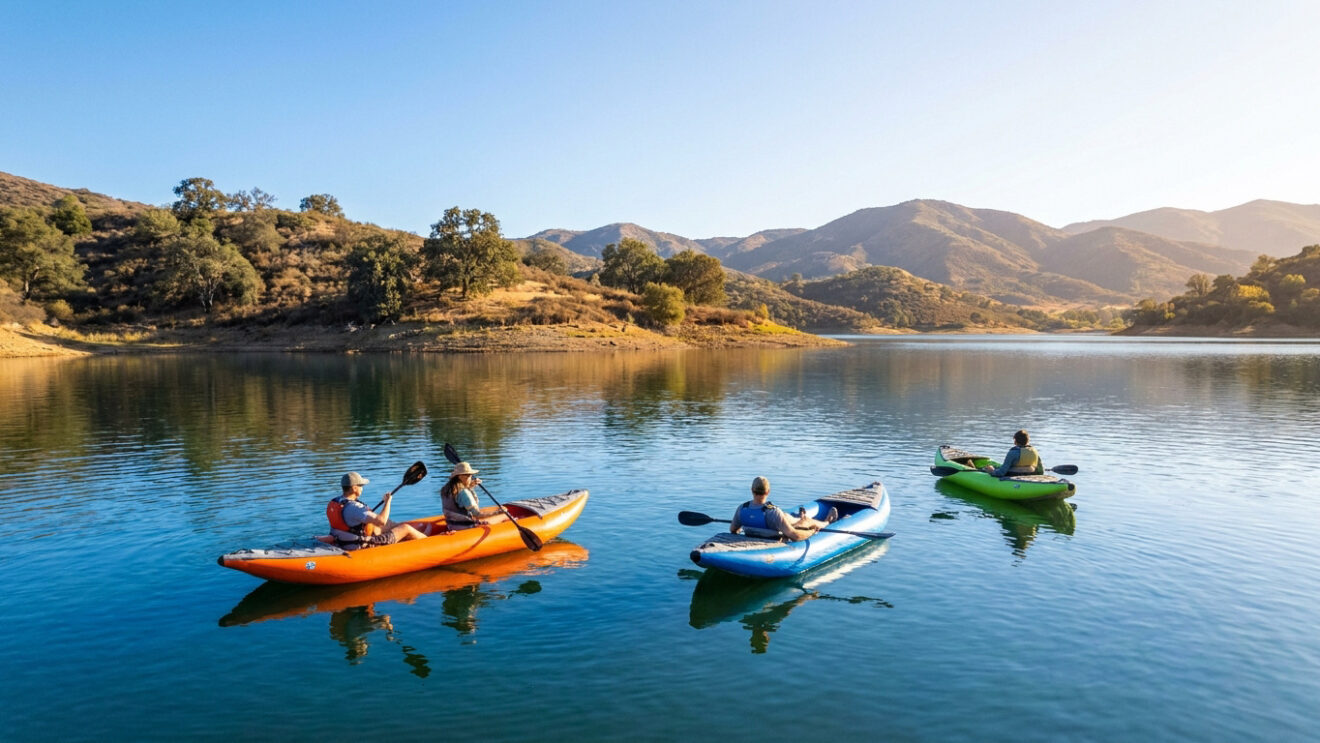 Top inflatable kayaks for Southern California lakes